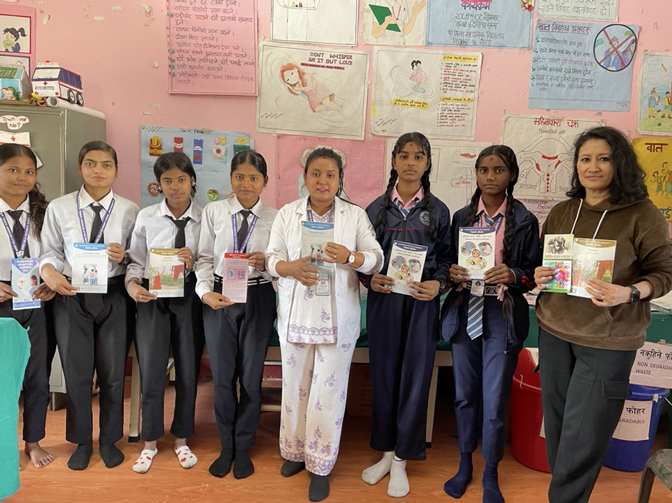 You are currently viewing Empowering Young Girls: Samriddhi Foundation Nepal Leads Menstrual Health Awareness in Biratnagar